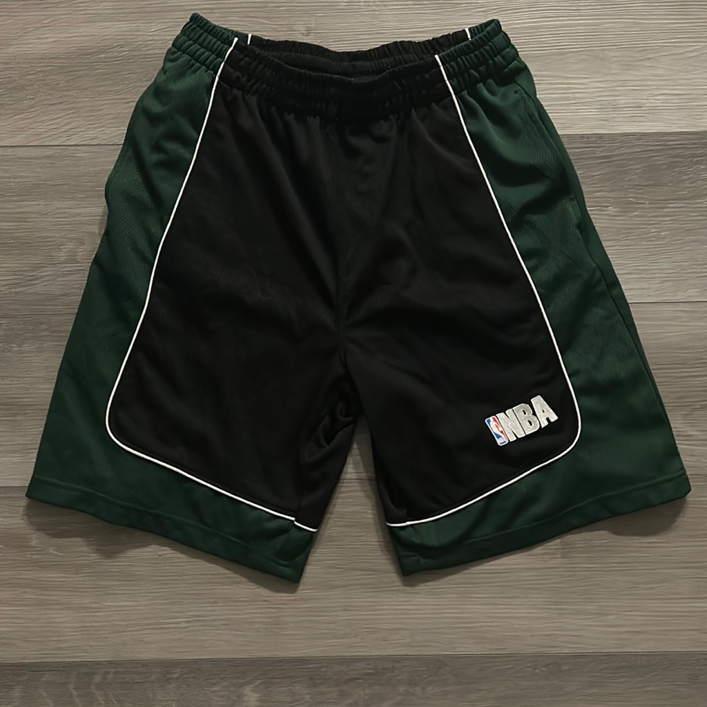Nba Black And Green Basketball Shorts